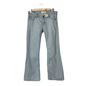 Levi's Women's Sz 11 Low Rise Slim Flare Jeans Y2K Light Wash